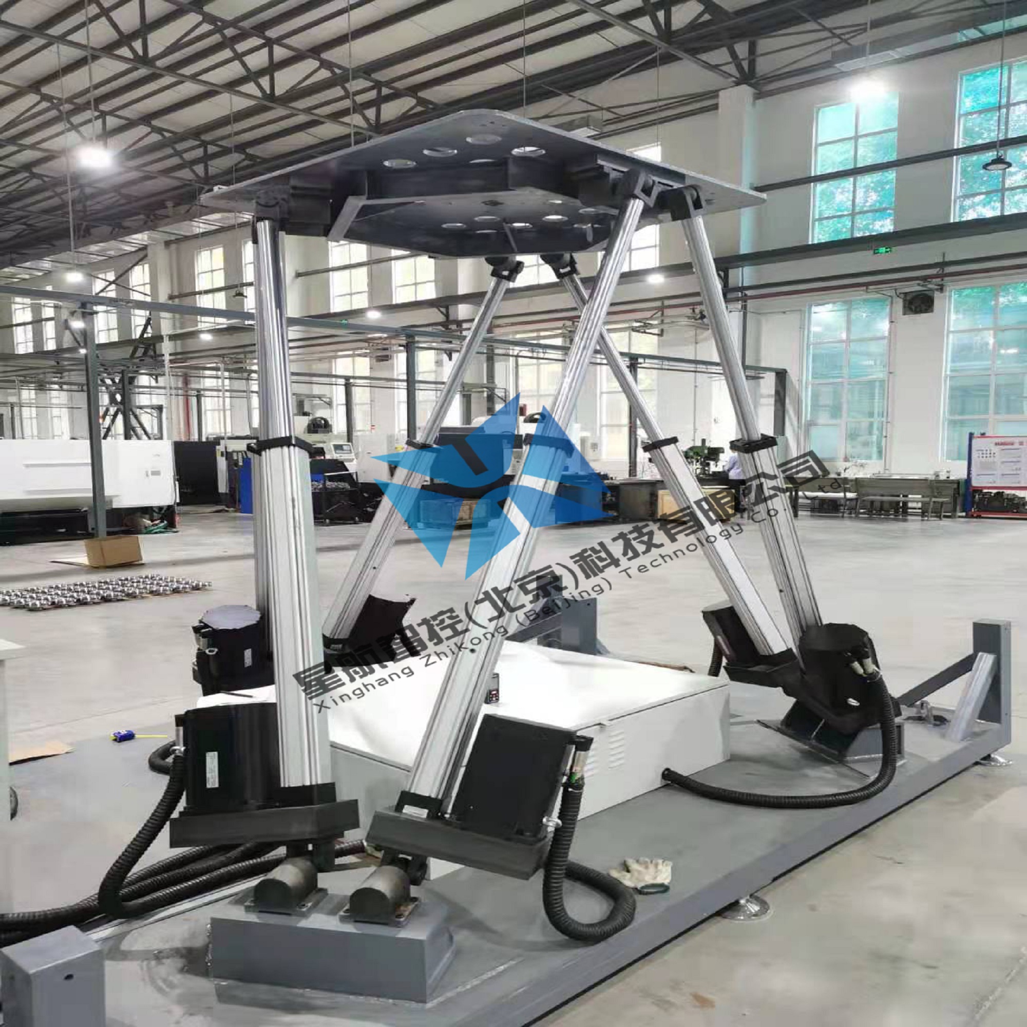 中型电动六自由度平台